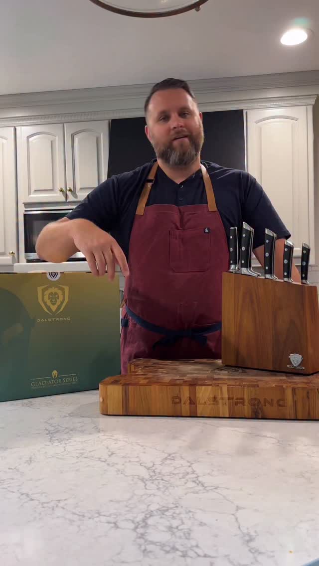 Level up your holiday gifting with the @dalstrong 8 Piece Gladiator Knife Set. Sleek, powerful, and built to handle anything in the kitchen. If you’re looking for the perfect Christmas gift for the cook in your life……this is it.

#Dalstrong #GladiatorSeries #KitchenEssentials #ChefKnives #HolidayGiftGuide #ChristmasGifts #GiftIdeas #HomeCookLife #KnifeSet #ThatGrillerGuy #CookingGear #LiveFireCooking #SharpAndReady